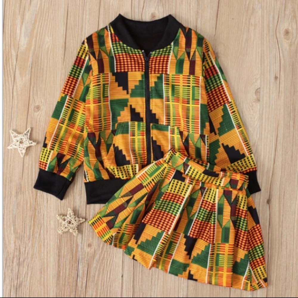 Motherland Jacket & Skirt Set